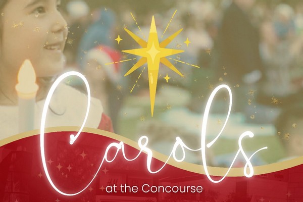 Carols at the Concourse stamp